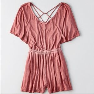 American Eagle Strappy Romper
